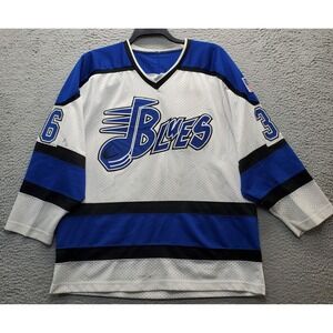 Vintage Blues Santostefano 36 American Sports Apparel Jersey Hockey Men‎ M Multi